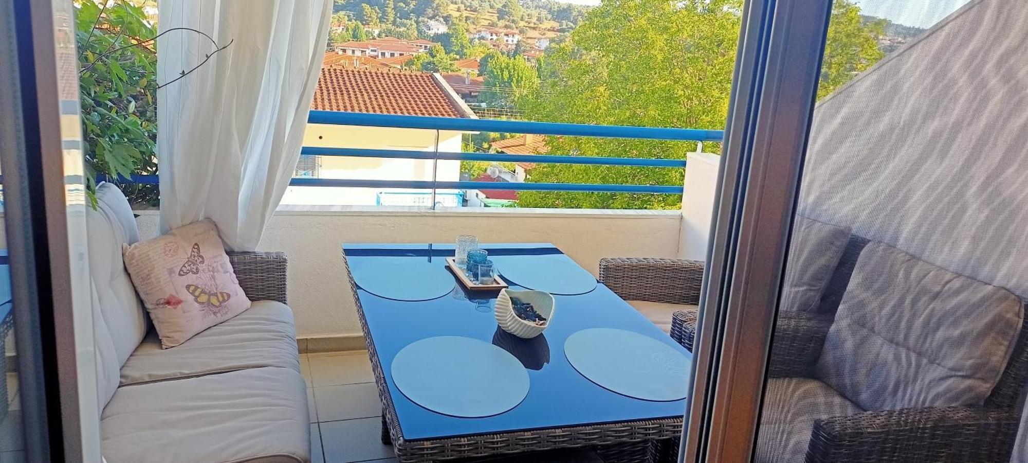 Siviri Sea & Forest-Cozy Apartment With Garden & Nature Views Exterior foto