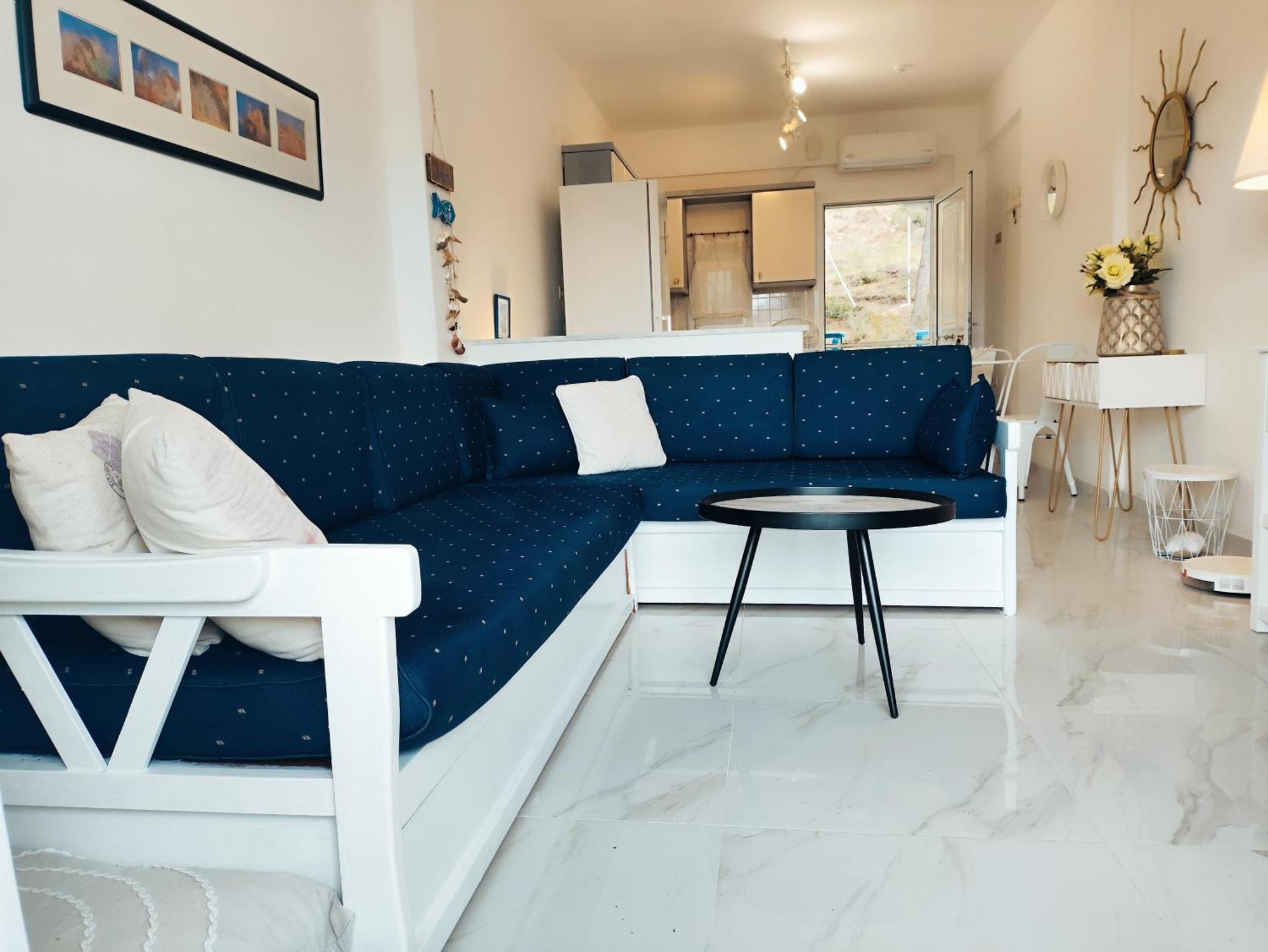 Siviri Sea & Forest-Cozy Apartment With Garden & Nature Views Exterior foto
